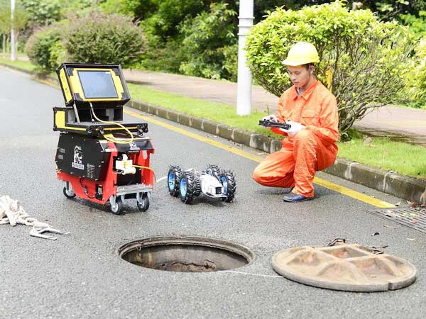 复兴管道机器人检测